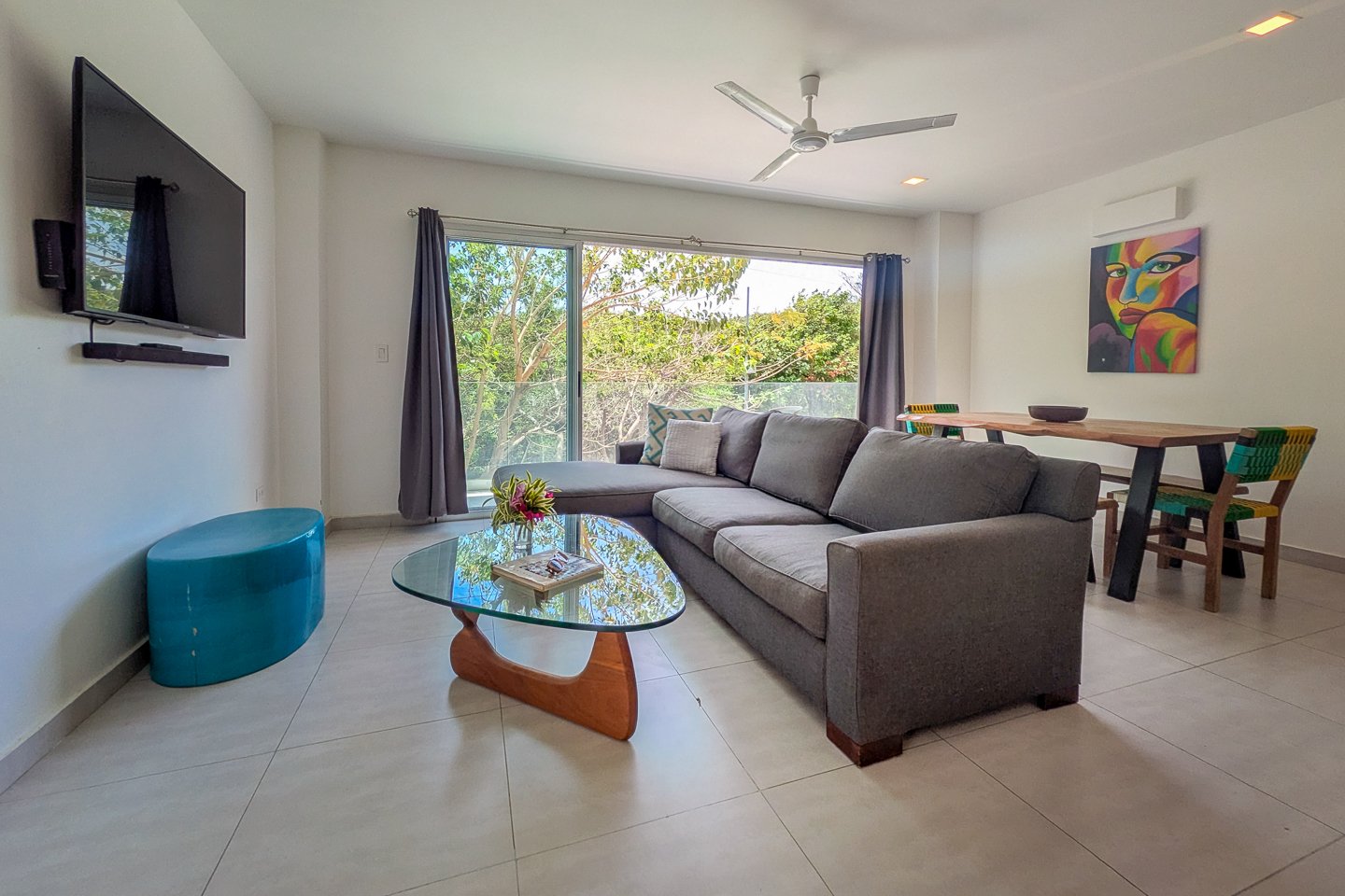 Living Room Modern San Juan del Sur Condo For Sale