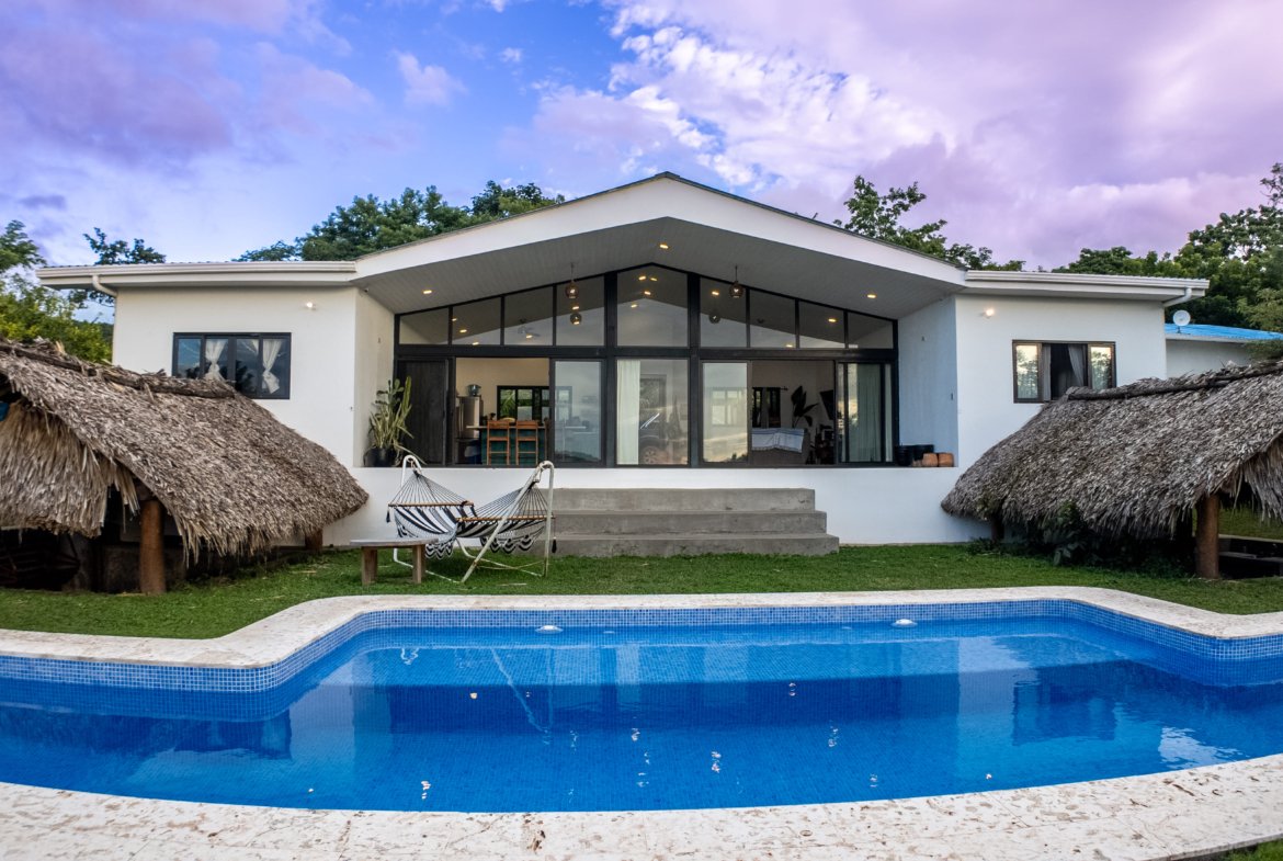 Modern 3 bedroom home with private pool near San Juan del Sur Nicaragua