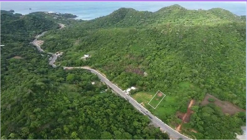 1,658 square meter (0.41-acre) land for sale near Remanso Beach with direct access from the Costanera and close to San Juan del Sur, Nicaragua.