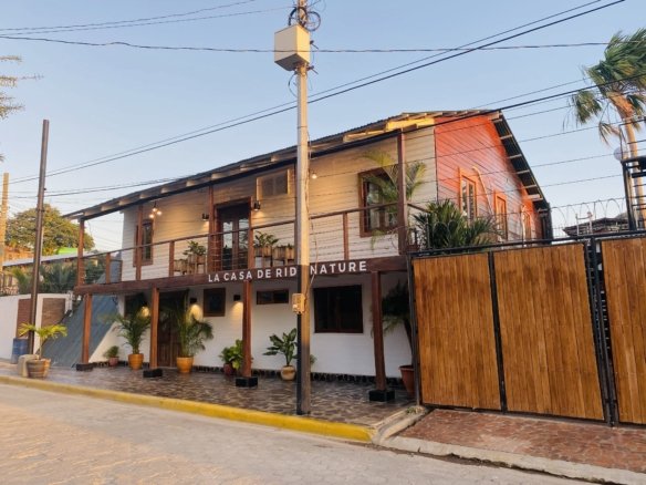 Guest room with air conditioning in a boutique hotel for sale in San Juan del Sur