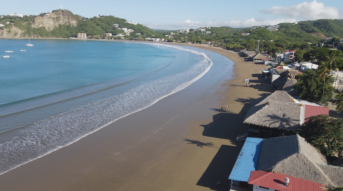 San Juan del Sur bay and beach town on Nicaragua's Pacific coast
