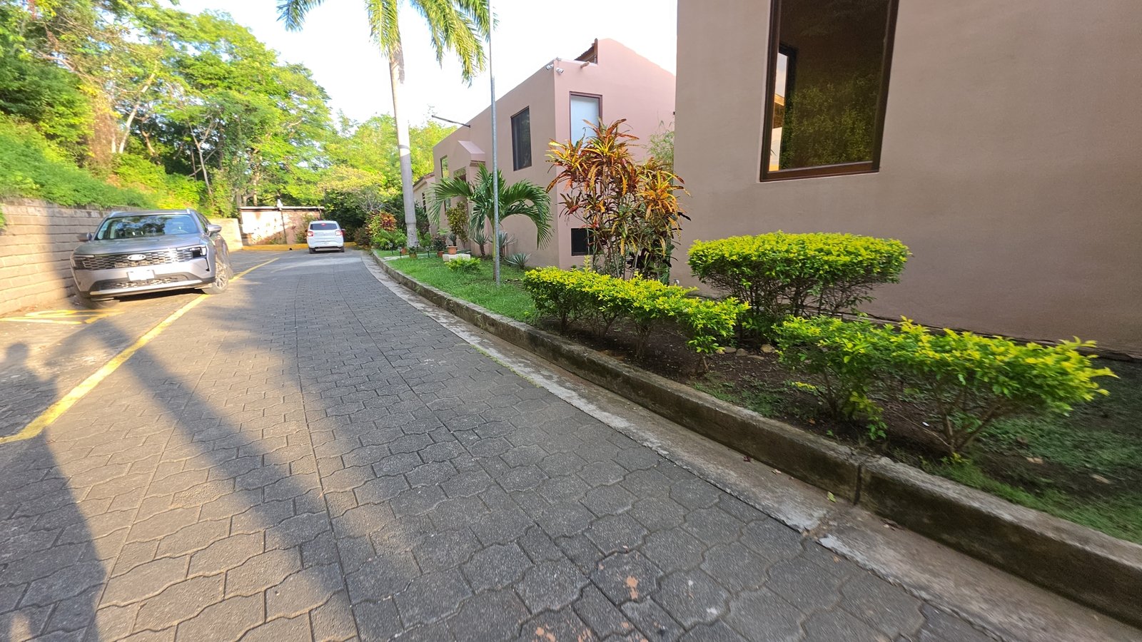 Private parking space at a home in Villas de Palermo gated community, San Juan del Sur